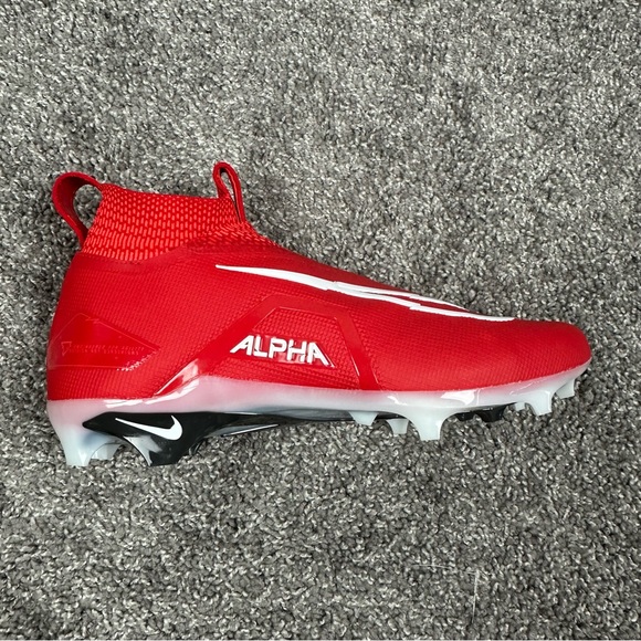 Nike Alpha Menace Elite 3 Men's Football Cleats Shoes Size 12 Red CT6648-616 - Picture 13 of 16